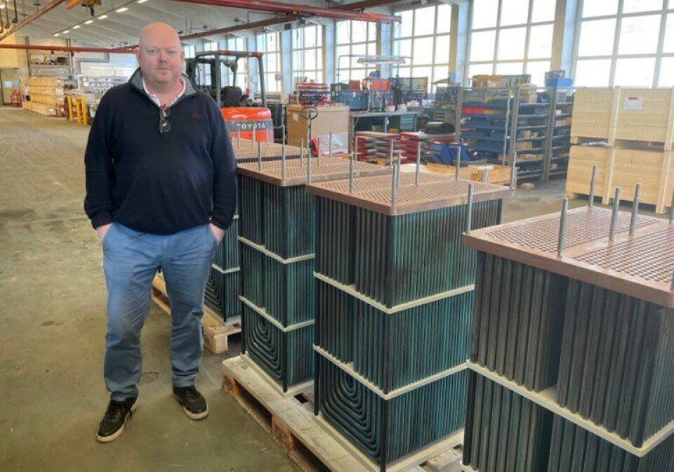 Hans Robert Almestad fra Hydroniq Coolers. Foto: Hydroniq Coolers