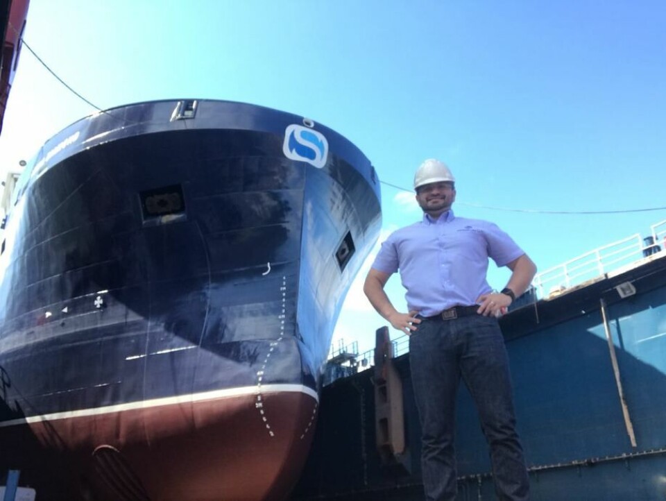Víctor Vargas, daglig leder for Sølvtrans Chile.