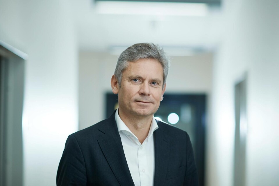 Eirik Moe er partner og leder for havbruksvirksomheten i EY. Han ser store ting i krystallkulen. Foto: EY