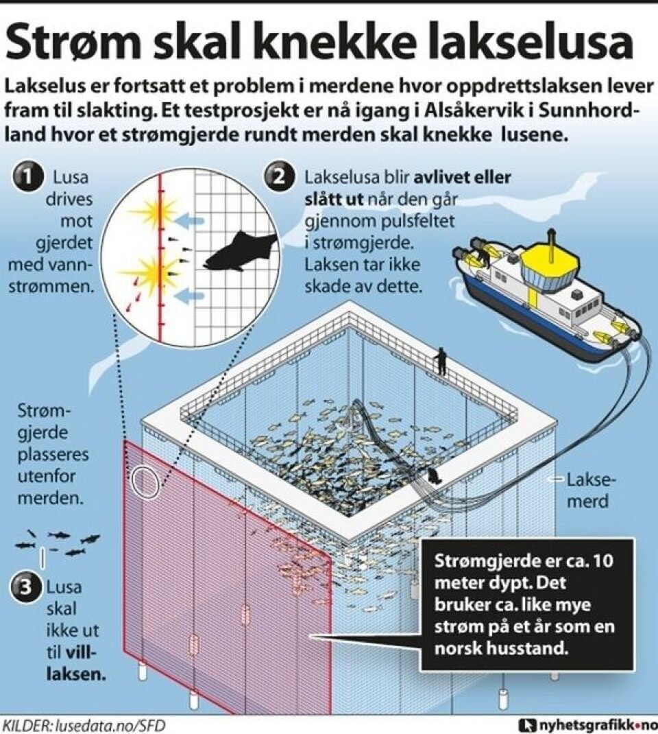 SFD Strømgjerde, Seafarm Development, Pulse Guard