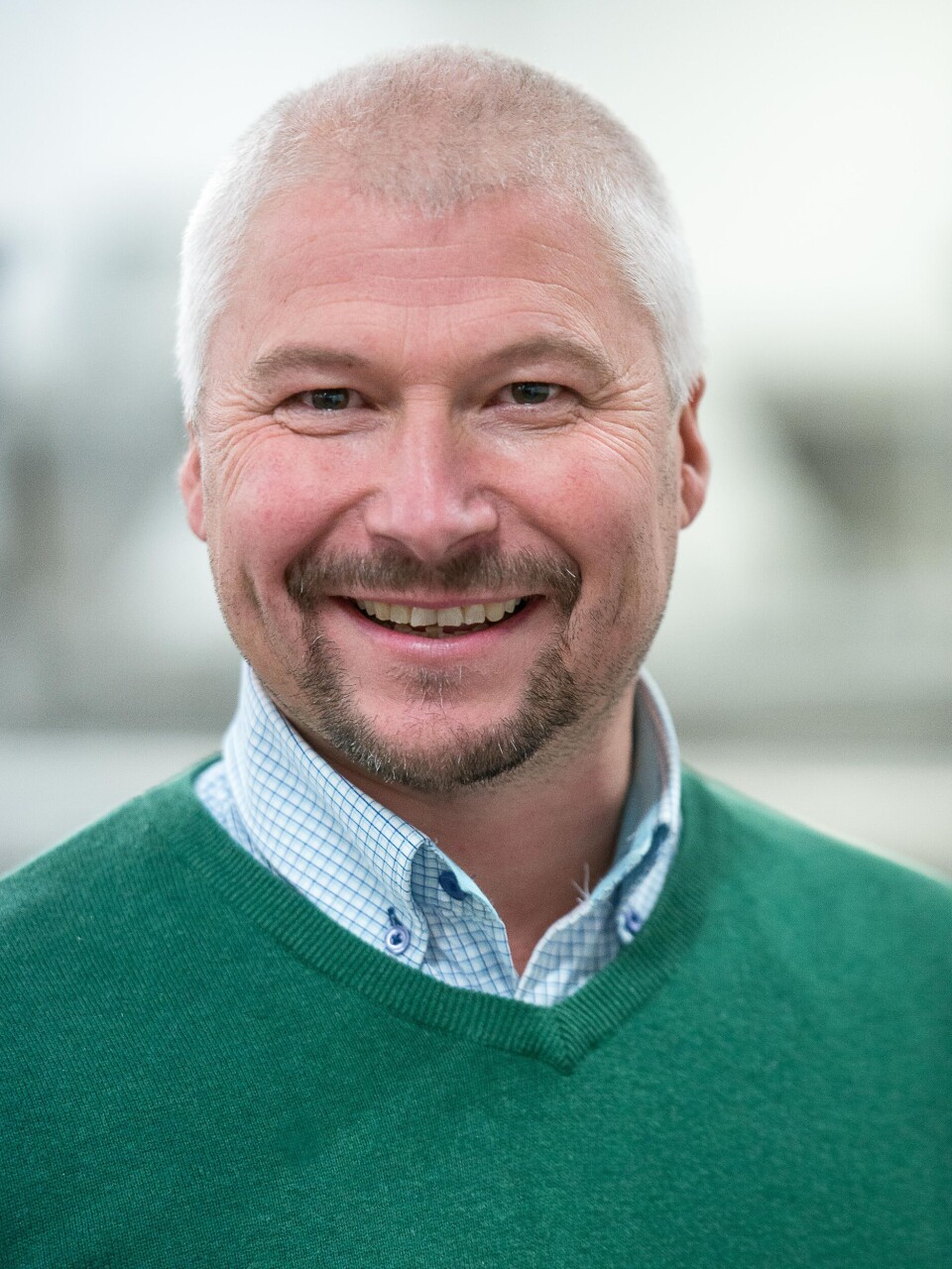 Stig Joar Krogli, daglig leder i SalmoBreed Salten. Foto: Salmobreed.