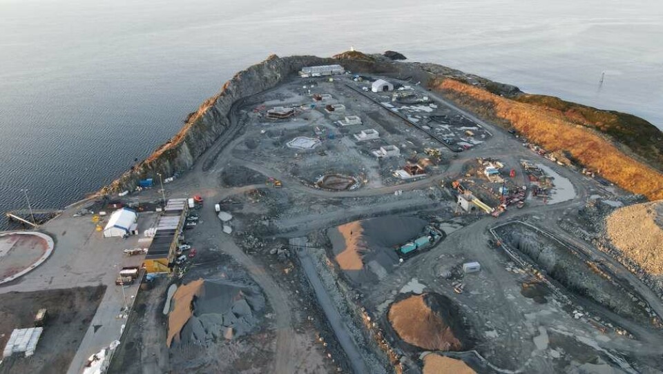 Salmon Evolution bygger ut et landbasert anlegg på Indre Harøy i Møre og Romsdal. Foto: Salmon Evolution Salmon Evolution bygger ut et landbasert anlegg på Indre Harøy i Møre og Romsdal. Foto: Salmon Evolution