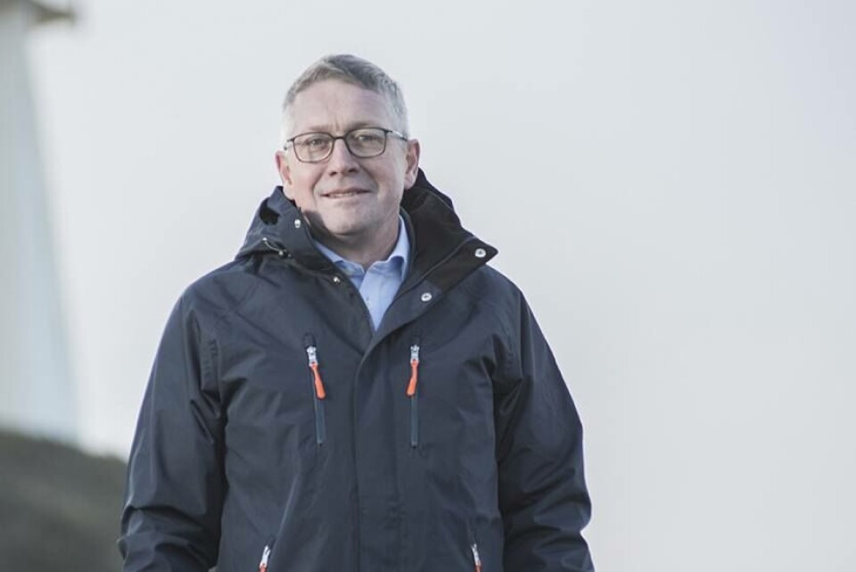Styreleder i Salmon Evolution Kristofer Reiten beskriver de strategiske- og strukturelle forholdene som optimale for utbygging av landbasert oppdrett. Foto: Vasco Pinhol