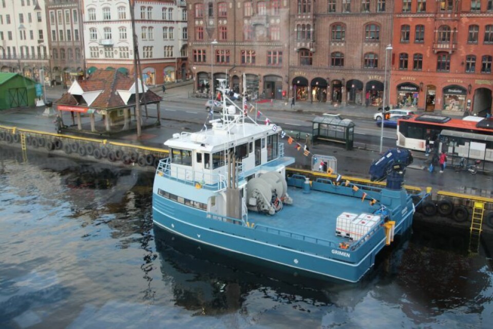 Illustrasjonsfoto av ett av Risnes Marine Crafts fartøy, som de har levert til kunde. Foto: Risnes Marine Craft
