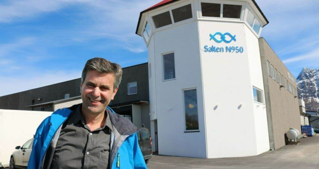 Johan Edvard Andreassen, daglig leder i Salten N950. Foto: Lars Antonsen.