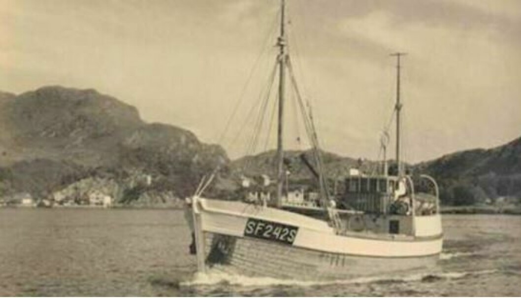«Seilfjell» var på fiske i Nordsjøen da det brygget til full storm. Foto hentet fra Allkunne.no