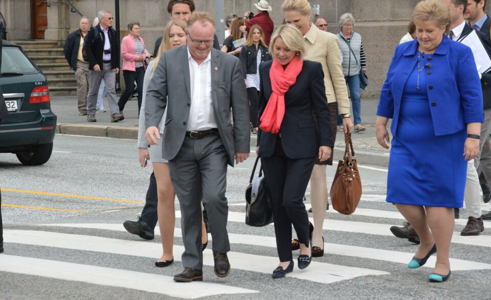 Kommer, går eller blir? Foto: Therese Soltveit. Kommer, går eller blir? Foto: Therese Soltveit.