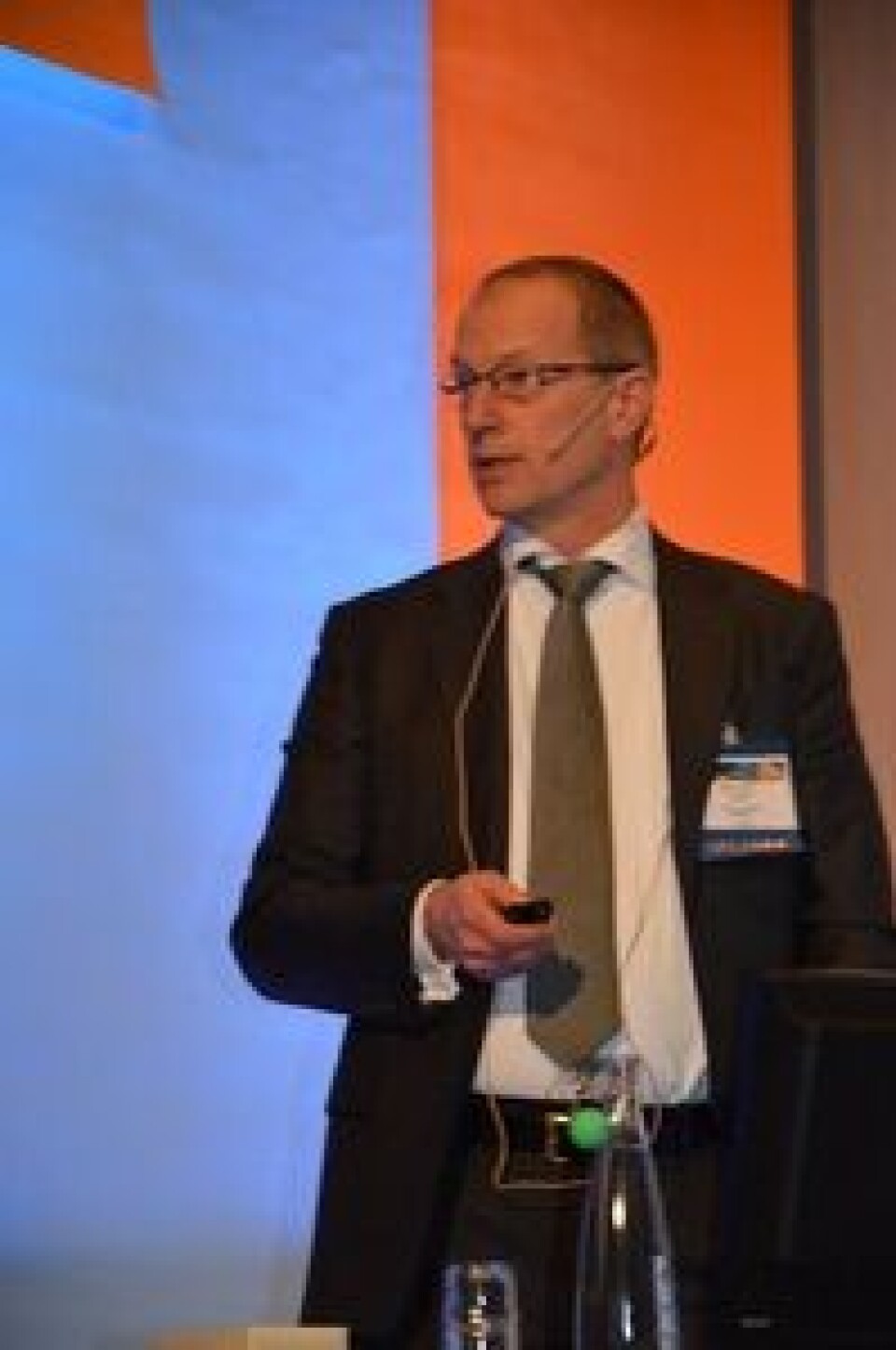 Henning Lund i Pareto Securities er trygg på at det nye budet på Copeinca går gjennom. Foto: Kristin Vallevik Gjerde.
