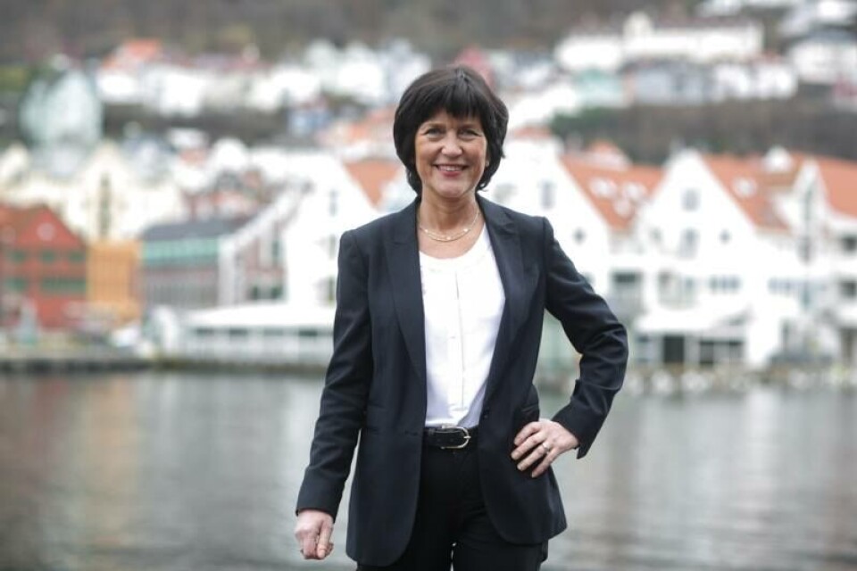 Administrerende direktør Wenche Kjølås kan legge frem sterke resultater i jubileumsåret. Foto: Grieg Administrerende direktør Wenche Kjølås kan legge frem sterke resultater i jubileumsåret. Foto: Grieg