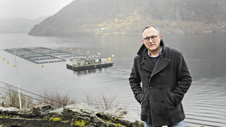 Ordfører Jarle Skeidsvoll ønsker ny teknologi velkommen til Osterøy. Foto: Ørjan Deisz/Bergens Tidende