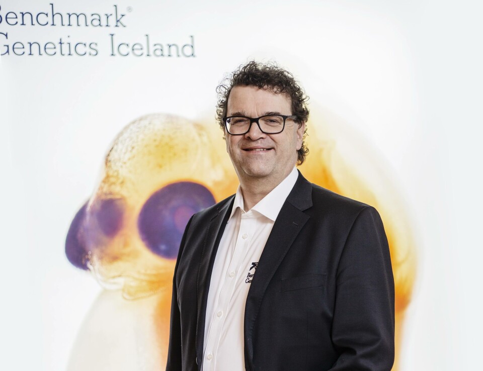 Jonas Jonasson, CEO i Benchmark Genetics Iceland HF. Foto: Benchmark Genetics Iceland Jonas Jonasson, CEO i Benchmark Genetics Iceland HF. Foto: Benchmark Genetics Iceland