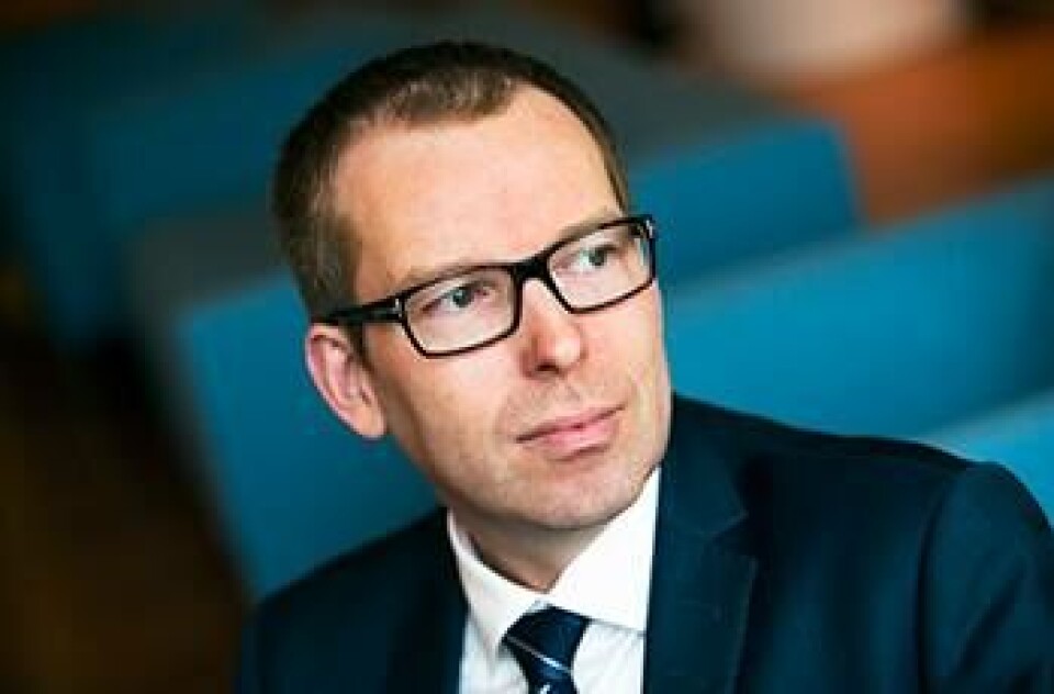 Håkon Haugli i Abelia. Foto: Facebook.