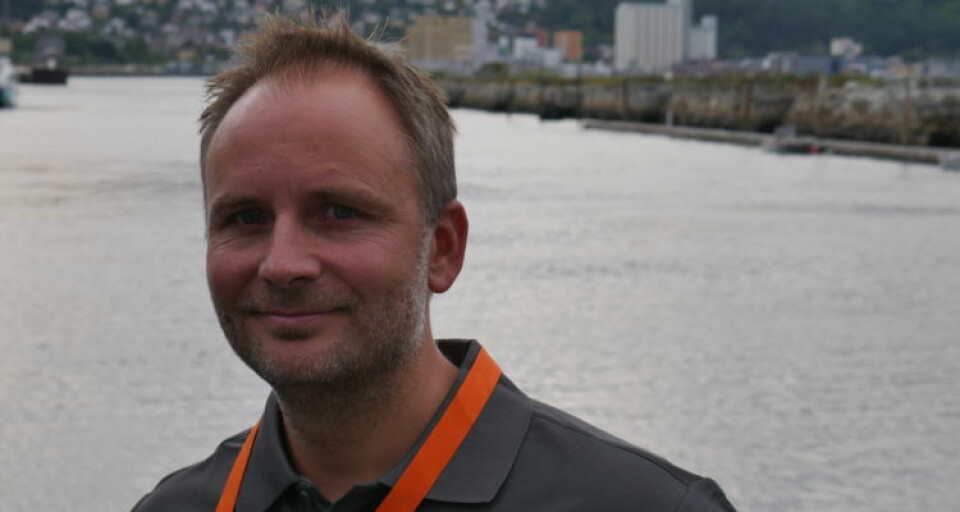 Oliver Skisland, direktør i Water Linked. Photo: FishFarming Expert