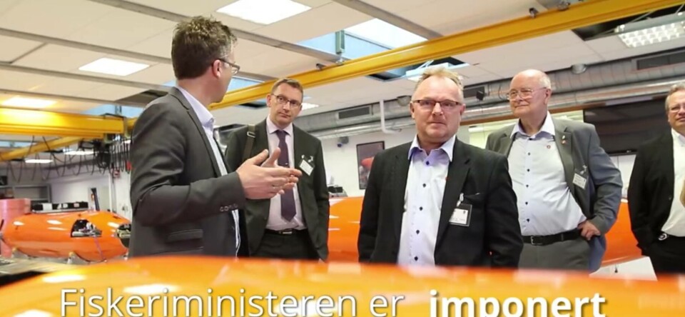 Foto: Screenshot av Fiskeridirektoratets video.