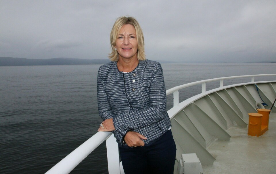 Ingrid Schjølberg, direktør for NTNU Havrom ved innvielsen av Trondheimsfjorden som testområde for ubemannede fartøy.Foto: Idun Haugan/NTNU Ingrid Schjølberg, direktør for NTNU Havrom ved innvielsen av Trondheimsfjorden som testområde for ubemannede fartøy.Foto: Idun Haugan/NTNU