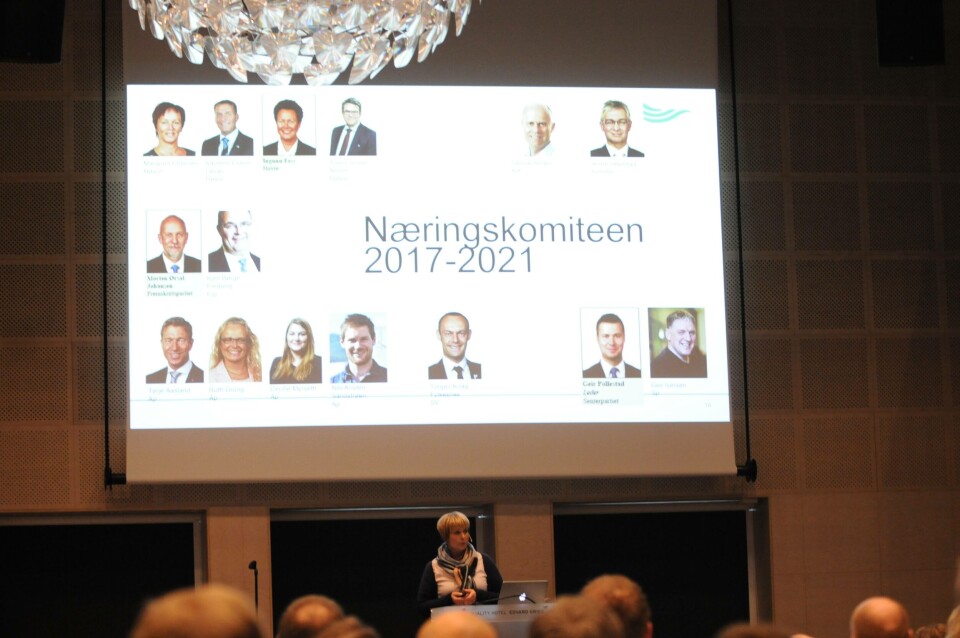 Mange er nye på Stortinget og i komiteene. For Aina Valland og Sjømat Norge venter en jobb med å bli kjent med og opplyse de nye medlemmene om hva næringen trenger av næring og finanspolitikk. Mange er nye på Stortinget og i komiteene. For Aina Valland og Sjømat Norge venter en jobb med å bli kjent med og opplyse de nye medlemmene om hva næringen trenger av næring og finanspolitikk.