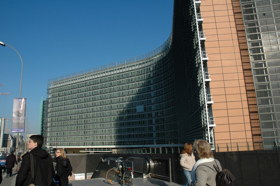 EU- kommisjonen i Brussel. Foto: Pål Mugaas Jensen.