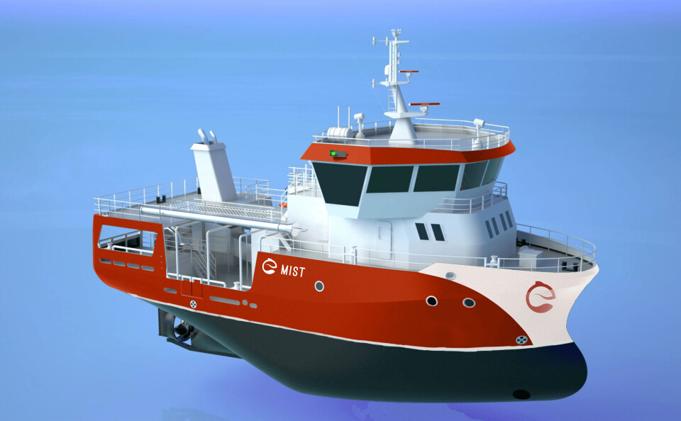 Den patentgodkjente metoden går ut på automatisk utsortering av skadet fisk som ikke har rett kvalitetsnivå for å brukes til humant konsum. Foto: Servicebåt AS.