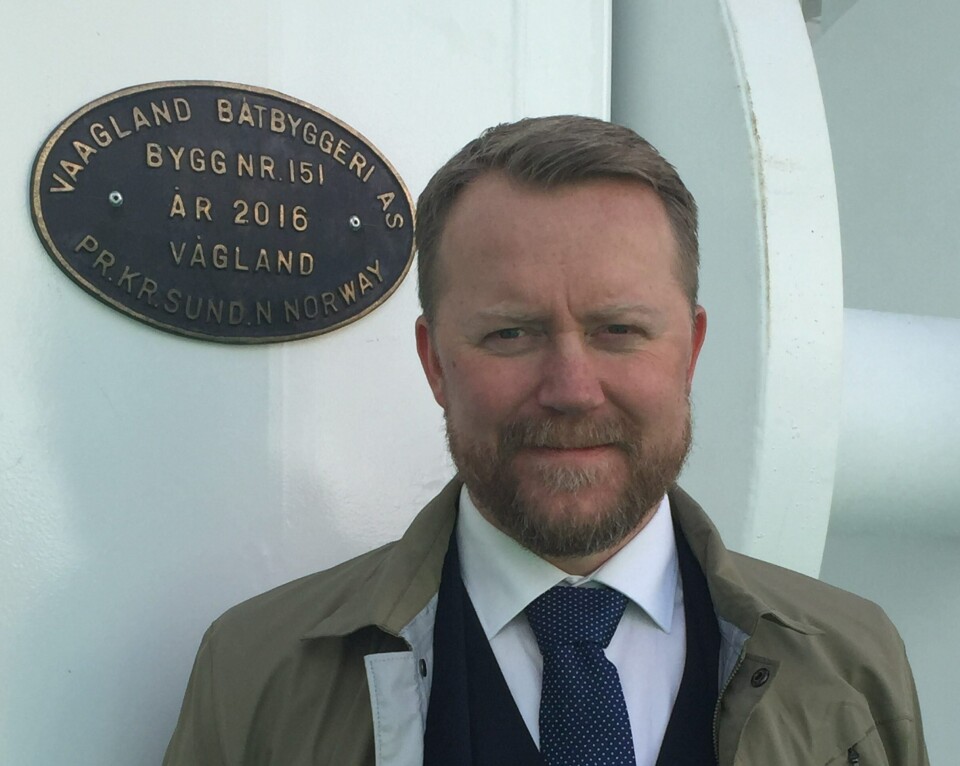 Isak Berntsen er daglig leder i Vaagland Båtbyggeri AS. Foto: Privat