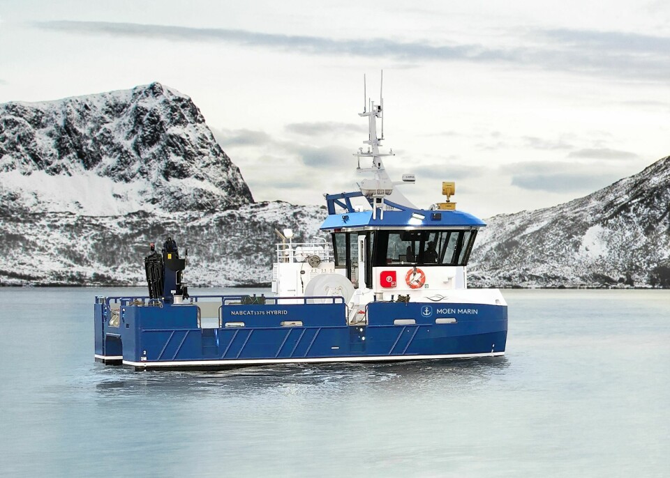 Havbruksakademie har gått til innkjøp av hybridbåten «Campus Blå». Foto: Moen Marin.