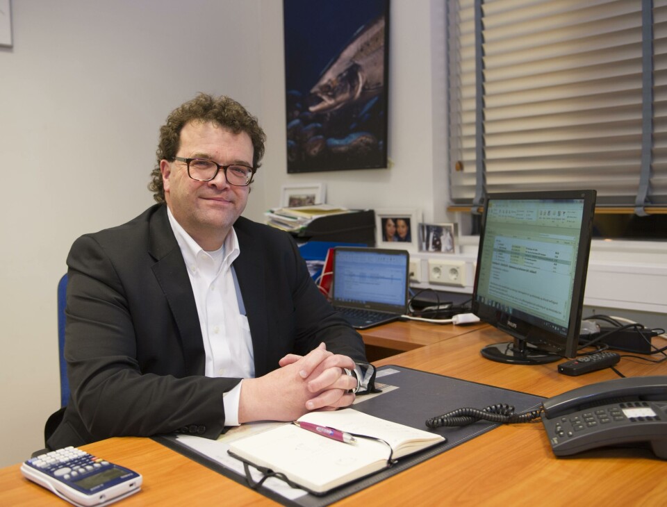 Jonas Jonasson er CEO i Benchmark Genetics-selskapet Stofnfiskur. Han er selvsagt glad for anerkjennelsen de får gjennom prisen. Foto: Stofnfiskur.