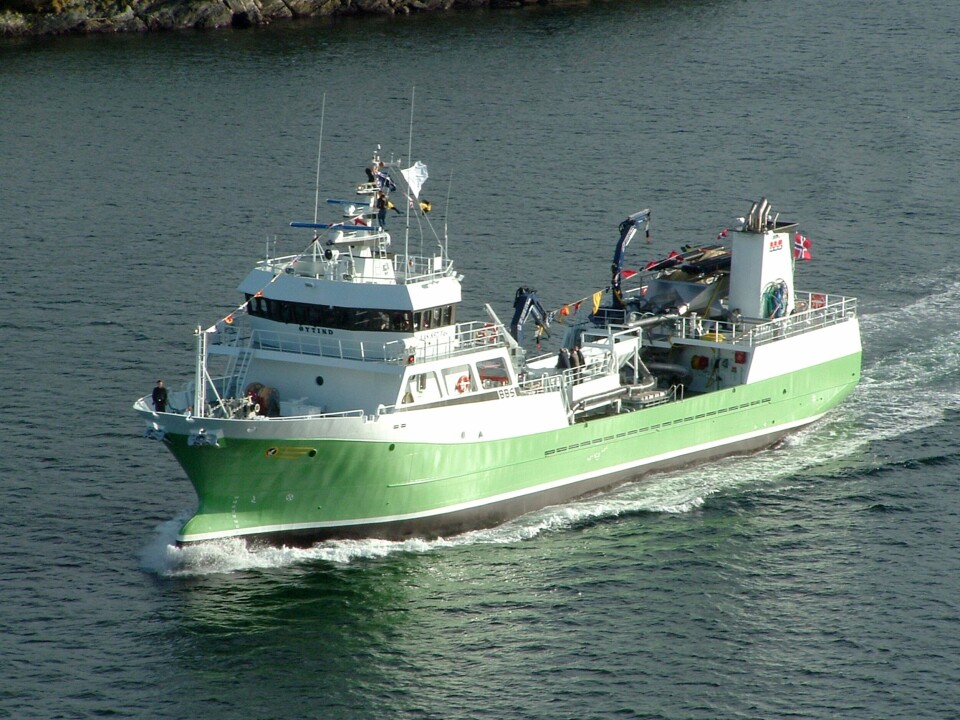Brønnbåten «Øytind». Foto: Aas Mekaniske Verksted.