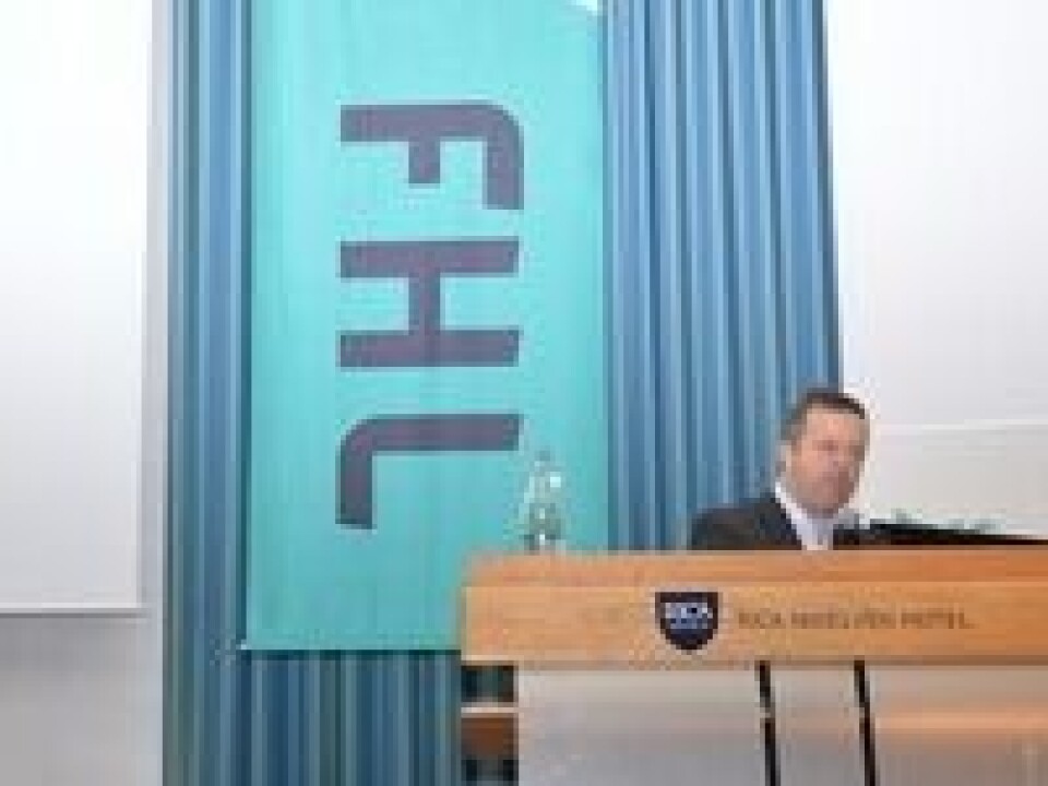 Her fra FHLs årsmøte i 2014. Foto: Øyvind Sjøthun Røen