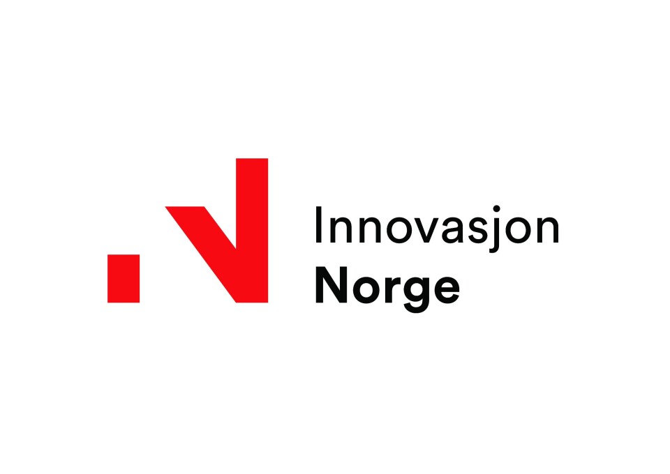 Innovasjon Norge logo kvit