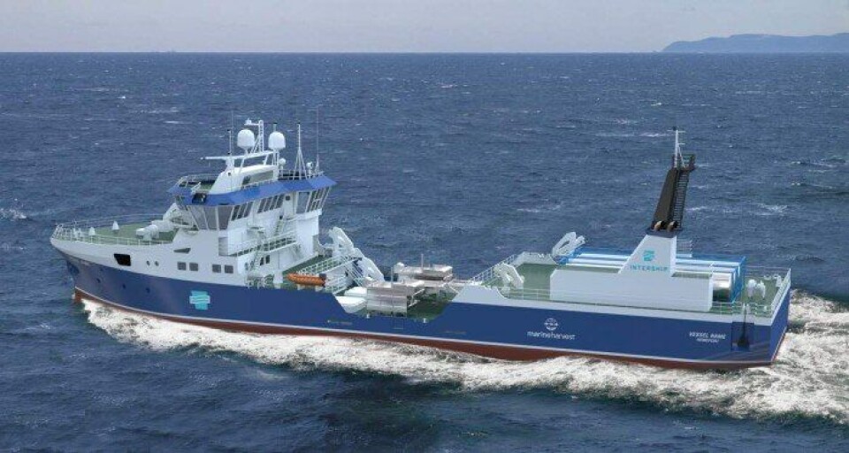 Intership AS sitt nye fartøy som er under bygging i Tyrkia.