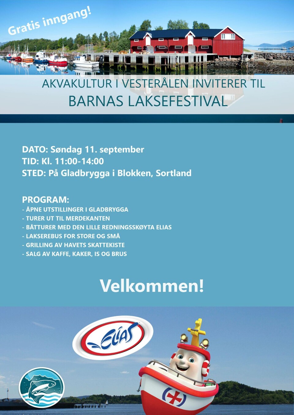 Program barnas laksefestival 2016.