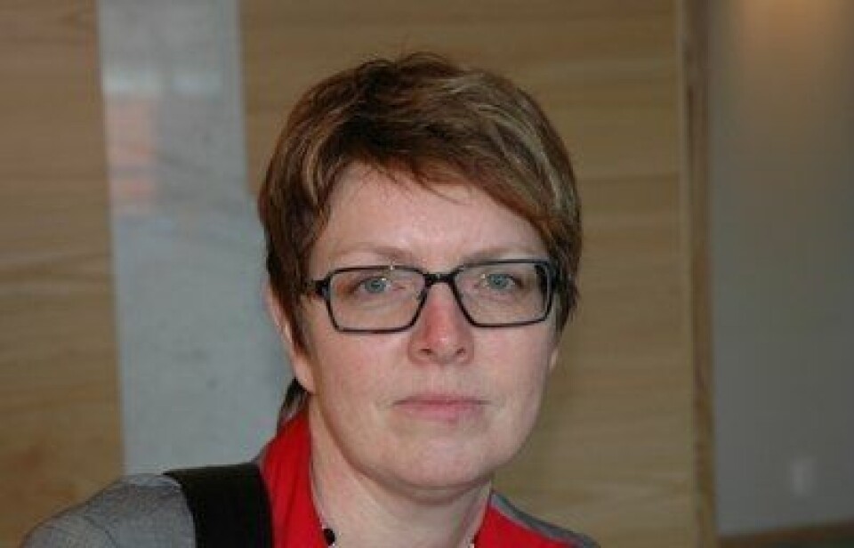 Elin Tveit Sveen oppfordrer unge jenter å velge havbruk osm yrke.