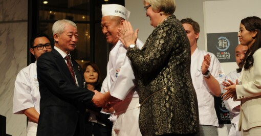 Japan gjorde rått bord under sushi-VM