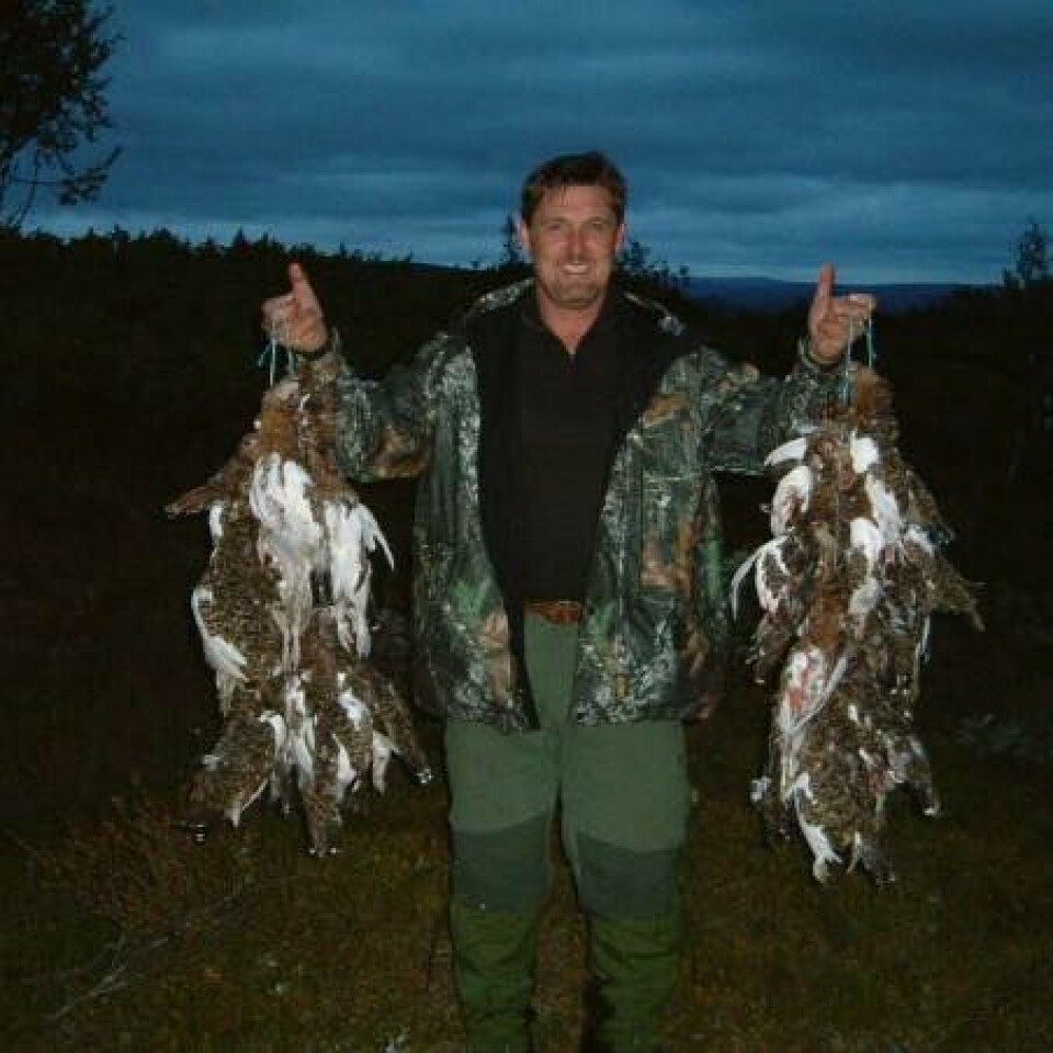 - Jarle likte alle former for jakt og laksefiske med fluestang, forteller Pettersen. Foto: Privat.