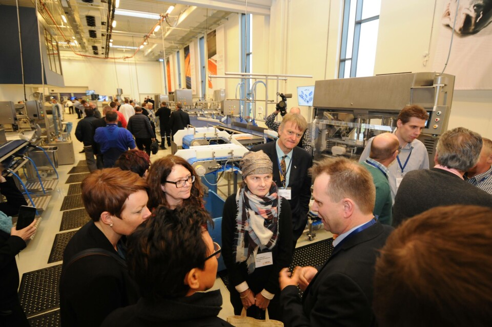 Næringskomiteen på besøk hos Marel i København. Foto: Pål Mugaas Jensen