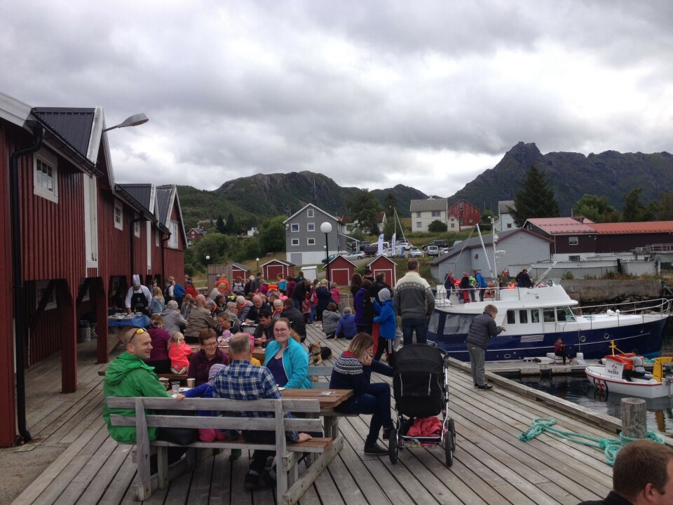 Barnas Laksefestival. Foto: Akvakultur i Vesterålen