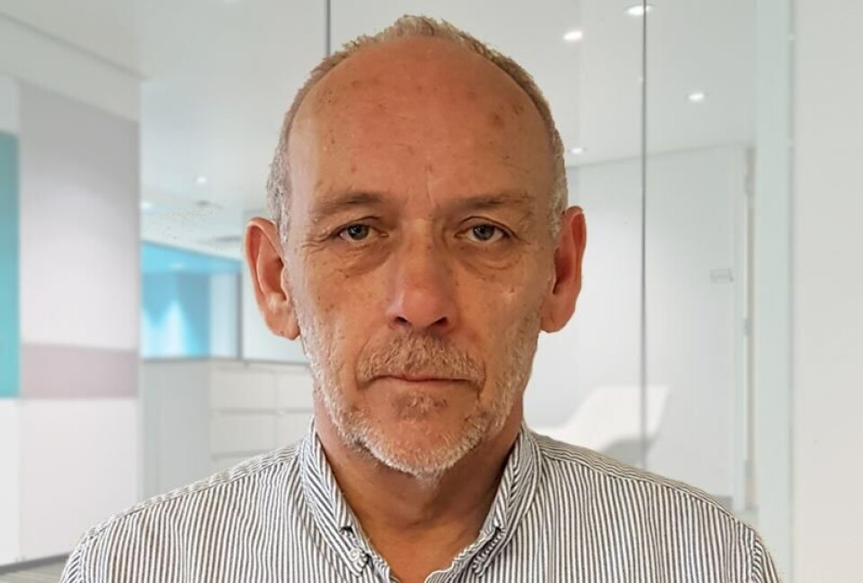 Daglig leder Halvard Aas i Aas Mek. har fått kontrakt på en ny brønnbåt til Sølvtrans. Foto: Nssm.no.