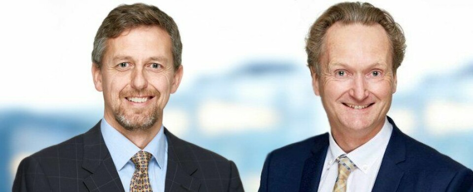 Advokatene Lars Selmar Alsaker og Halfdan Mellbye i advokatfirmaet Sands har vurdert veilederen til Norges Miljøvernforbund. Foto: Advokatfirmaet Sands.