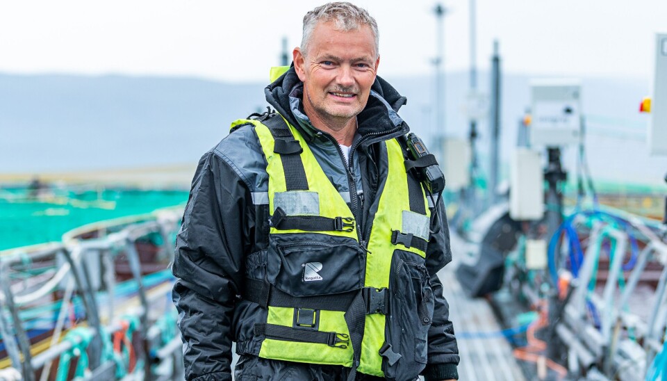 Nils Tore Karstensen og familiebedriften E. Karstensen Fiskeoppdrett er blant de to som blir med i Aquacloud. Foto: Ørjan Marakatt Bertelsen Nils Tore Karstensen og familiebedriften E. Karstensen Fiskeoppdrett er blant de to som blir med i Aquacloud. Foto: Ørjan Marakatt Bertelsen