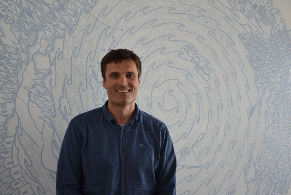 Erlend Sødal gir seg i AKVA group. Foto: Linn Therese Skår Hosteland.