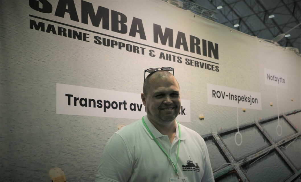 Daglig leder i Samba Marin Eirik Haugland, satser på fortsatt vekst for selskapet. Foto: Helge Martin Markussen