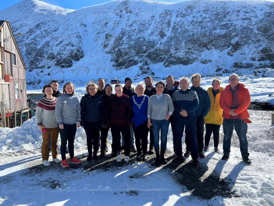 Skjerneset-gruppen åpner nytt anlegg på Sørøya. Foto: Skjerneset-gruppen. Skjerneset-gruppen åpner nytt anlegg på Sørøya. Foto: Skjerneset-gruppen.