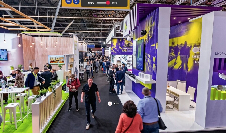 Bildet er hentet fra en tidligere annen messe holdt i RAI Amsterdam Convention Center. Foto RAI
